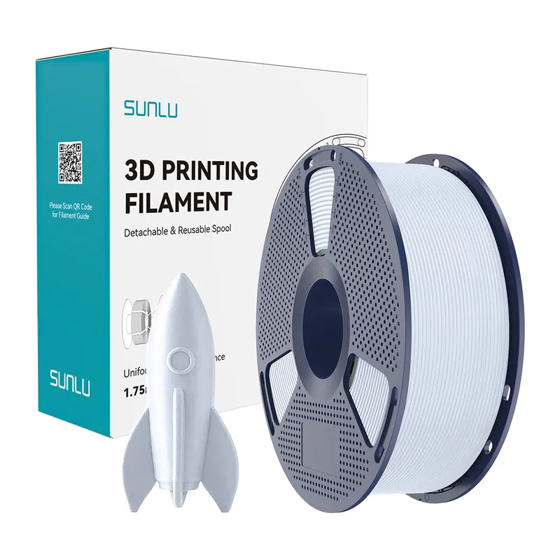 <![CDATA[Sunlu High-Speed PLA Filament - White]]>
